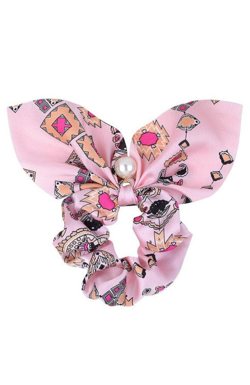 Handmade Silk Bunny Scrunchie